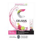 CELSIUS On-the-Go Powder Stick, Combo Pack of Dragonfruit Lime and Cranberry Lemon, 28 Piece Assortment - Image 7